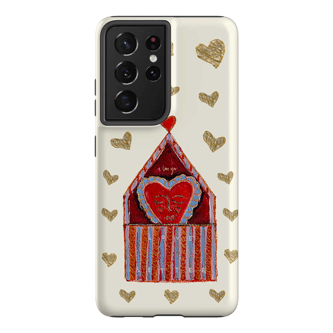 Painted Love Printed Phone Cases Samsung Galaxy S21 Ultra / Armoured by BG. Studio - The Dairy