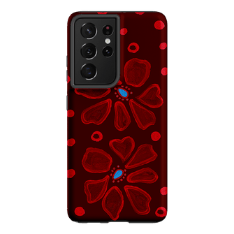 Painted Petal Rouge Printed Phone Cases Samsung Galaxy S21 Ultra / Armoured by BG. Studio - The Dairy
