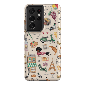 Parisian Daydream Printed Phone Cases Samsung Galaxy S21 Ultra / Armoured by BG. Studio - The Dairy