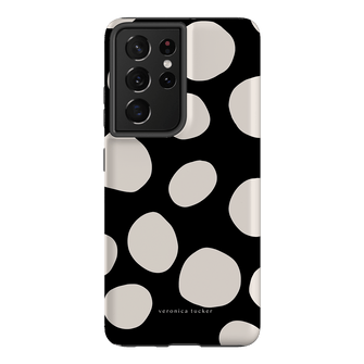 Pebbles Noir Printed Phone Cases Samsung Galaxy S21 Ultra / Armoured by Veronica Tucker - The Dairy