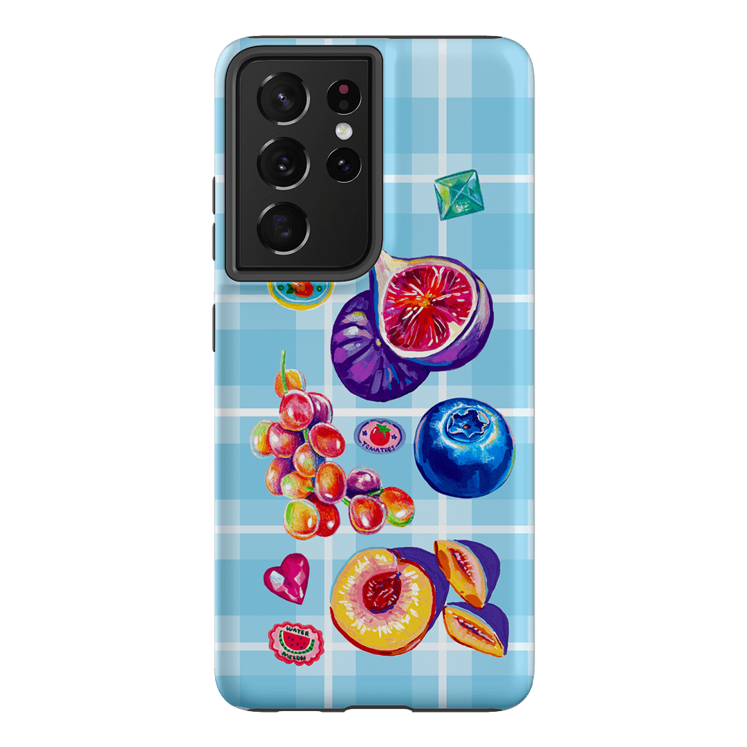 Plaid Picnic Printed Phone Cases Samsung Galaxy S21 Ultra / Armoured by Femke Studio - The Dairy