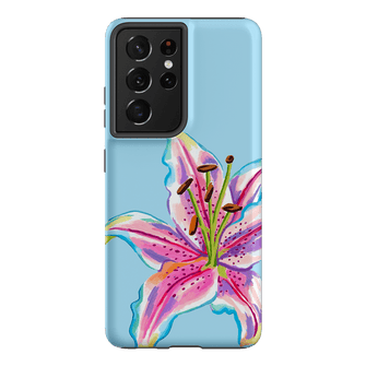 Sky Lily Printed Phone Cases Samsung Galaxy S21 Ultra / Armoured by Femke Studio - The Dairy