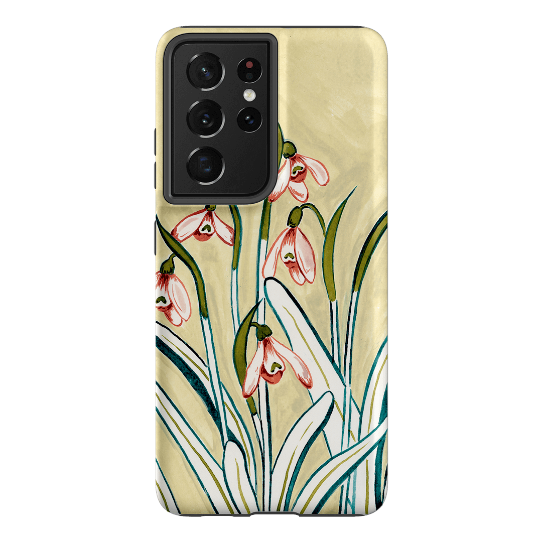 Snowdrop Printed Phone Cases Samsung Galaxy S21 Ultra / Armoured by Ellie Mae - The Dairy
