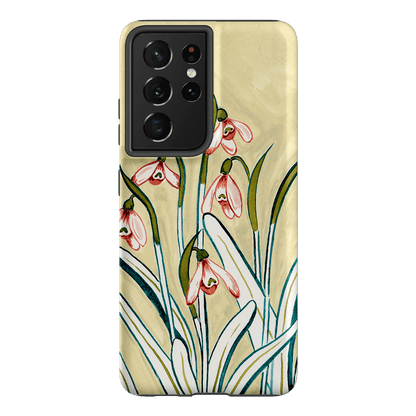 Snowdrop Printed Phone Cases Samsung Galaxy S21 Ultra / Armoured by Ellie Mae - The Dairy