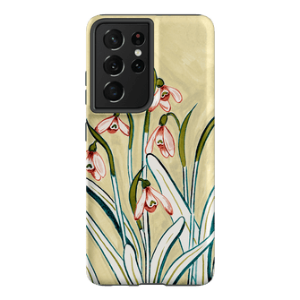 Snowdrop Printed Phone Cases Samsung Galaxy S21 Ultra / Armoured by Ellie Mae - The Dairy