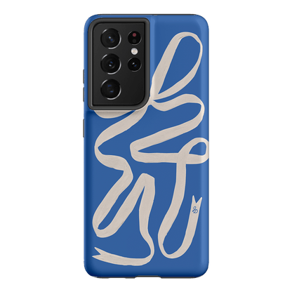 Something Blue Ribbon Printed Phone Cases Samsung Galaxy S21 Ultra / Armoured by Jasmine Dowling - The Dairy