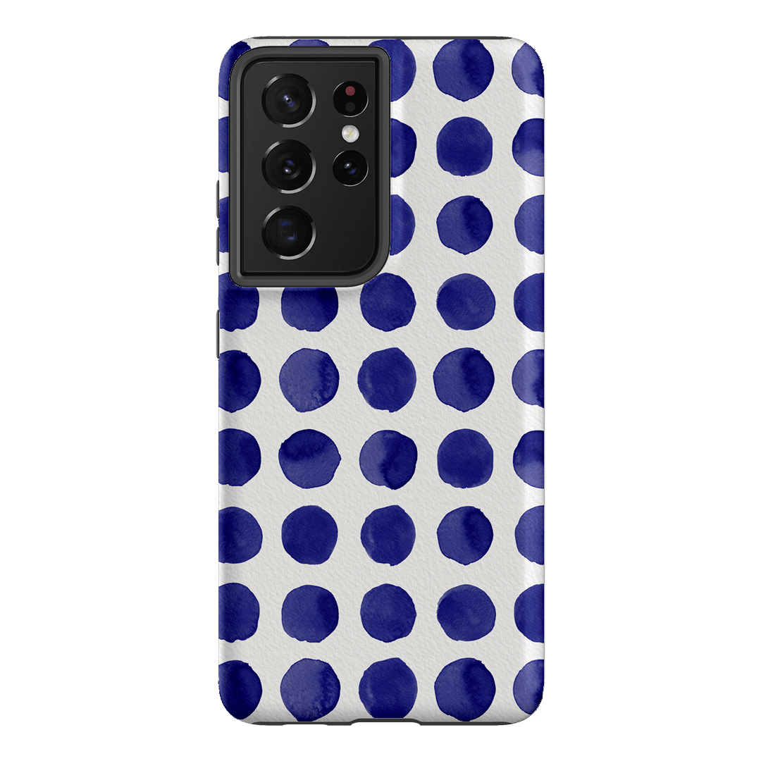 Spots in Blueberry Printed Phone Cases by The Dairy - The Dairy