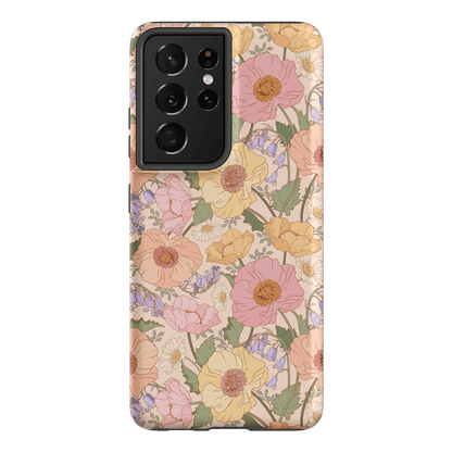 Spring Poppy Printed Phone Cases Samsung Galaxy S21 Ultra / Armoured by Kasiags Art - The Dairy