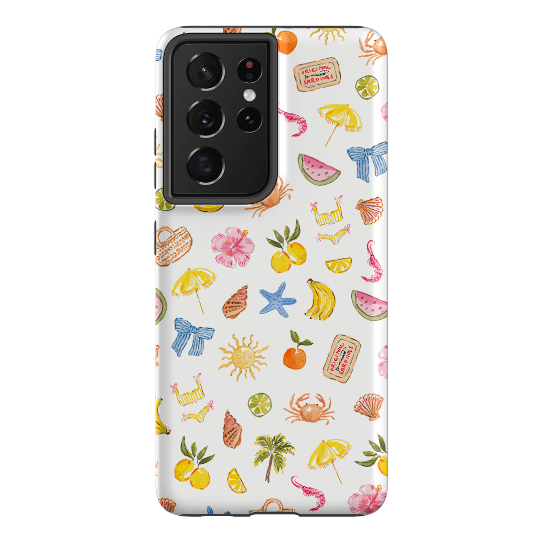 Summer Icons Printed Phone Cases Samsung Galaxy S21 Ultra / Armoured by Cass Deller - The Dairy