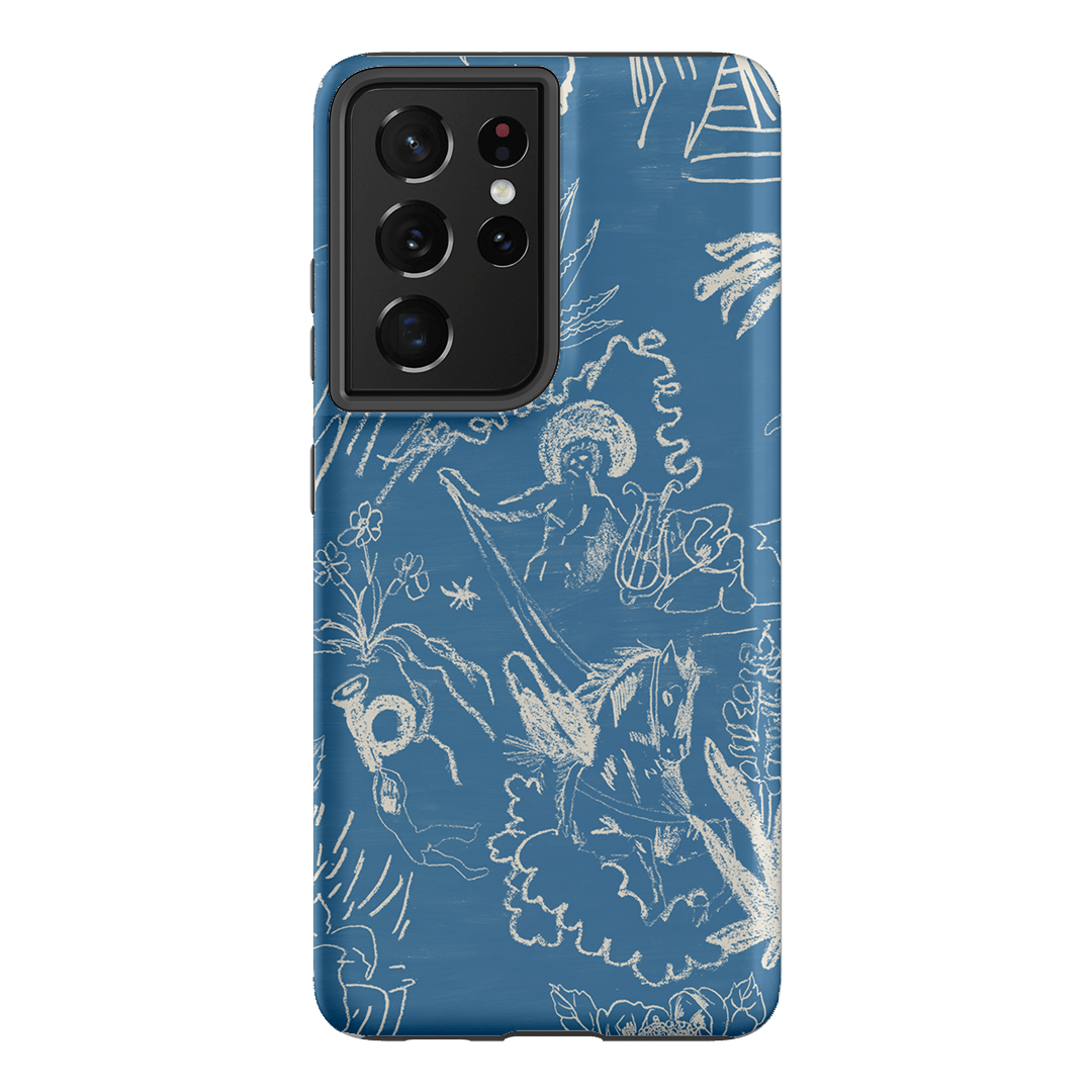 Temple Del Sol Printed Phone Cases Samsung Galaxy S21 Ultra / Armoured by Desmond & Dempsey - The Dairy