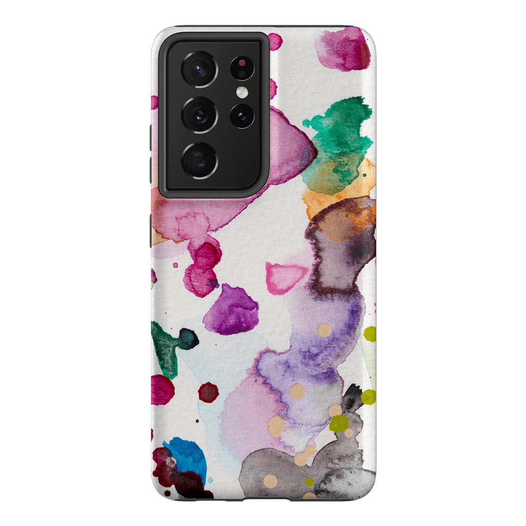 Watercolour Palette Printed Phone Cases Samsung Galaxy S21 Ultra / Armoured by The Dairy - The Dairy