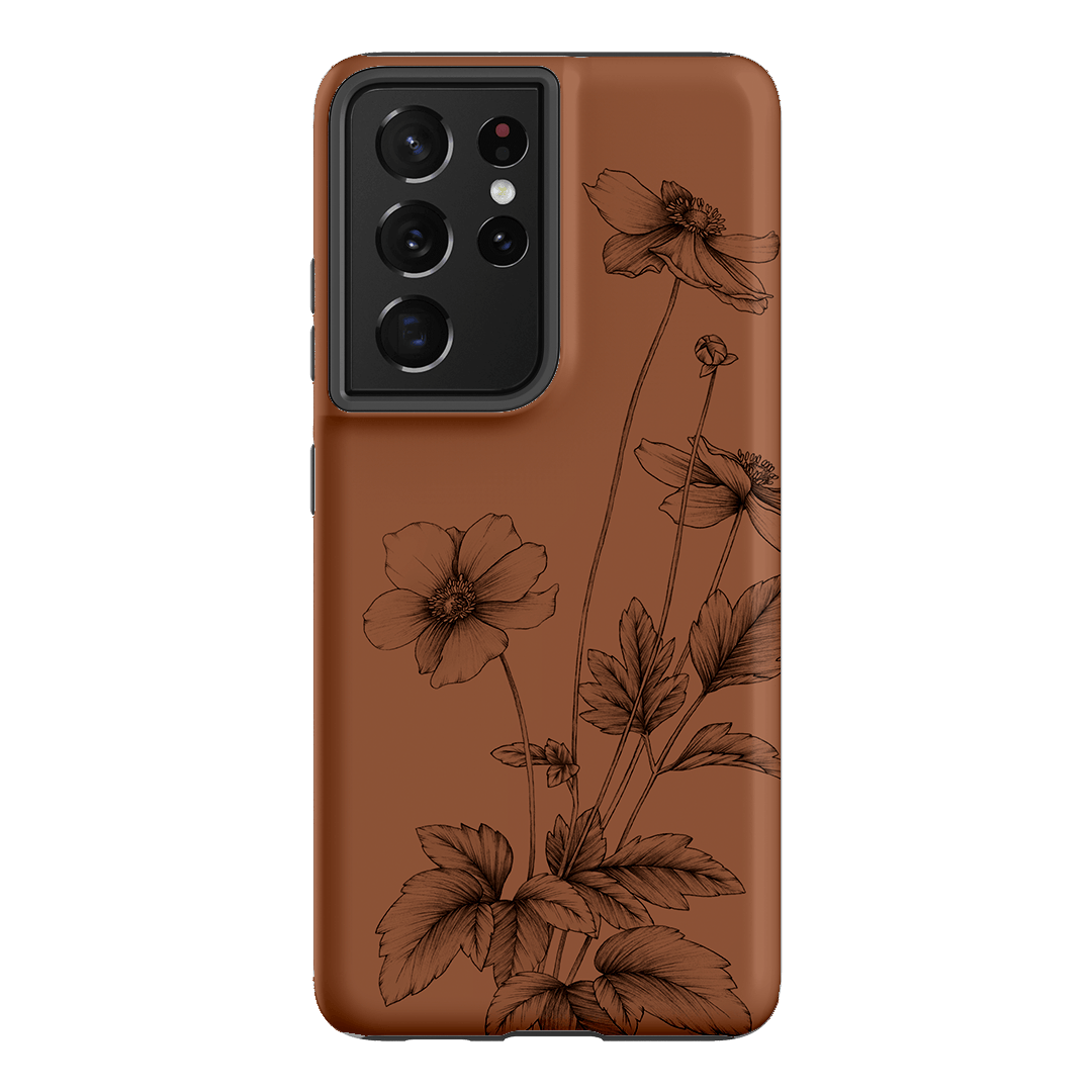 Windflowers Study Printed Phone Cases Samsung Galaxy S21 Ultra / Armoured by Typoflora - The Dairy