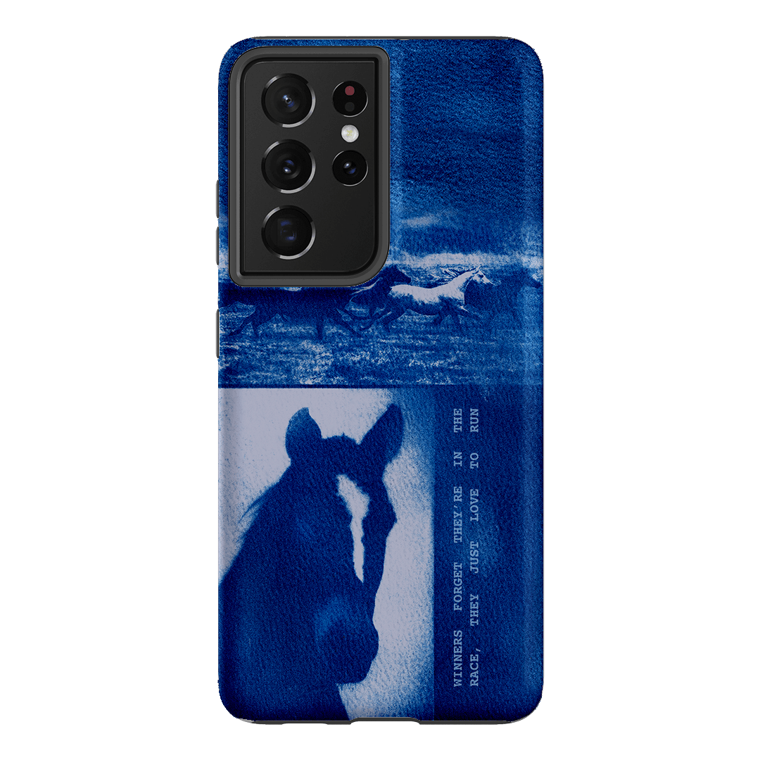 Wild Horses Printed Phone Cases Samsung Galaxy S21 Ultra / Armoured by Sally Hungerford - The Dairy