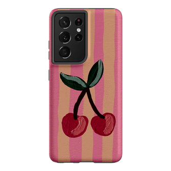 Cherry On Top Printed Phone Cases Samsung Galaxy S21 Ultra / Armoured by Amy Gibbs - The Dairy