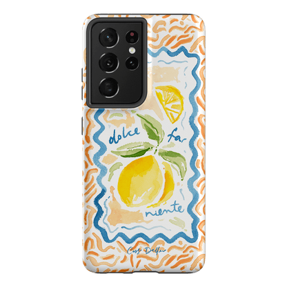 Dolce Far Niente Printed Phone Cases Samsung Galaxy S21 Ultra / Armoured by Cass Deller - The Dairy