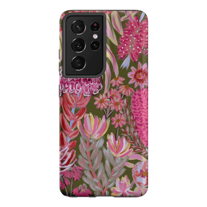 Floral Island Printed Phone Cases Samsung Galaxy S21 Ultra / Armoured by Amy Gibbs - The Dairy