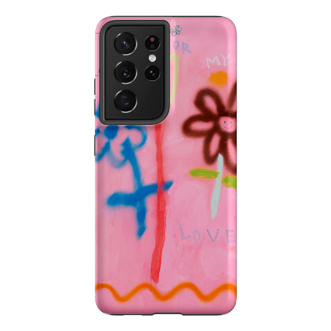 Flowers Printed Phone Cases Samsung Galaxy S21 Ultra / Armoured by Kate Eliza - The Dairy