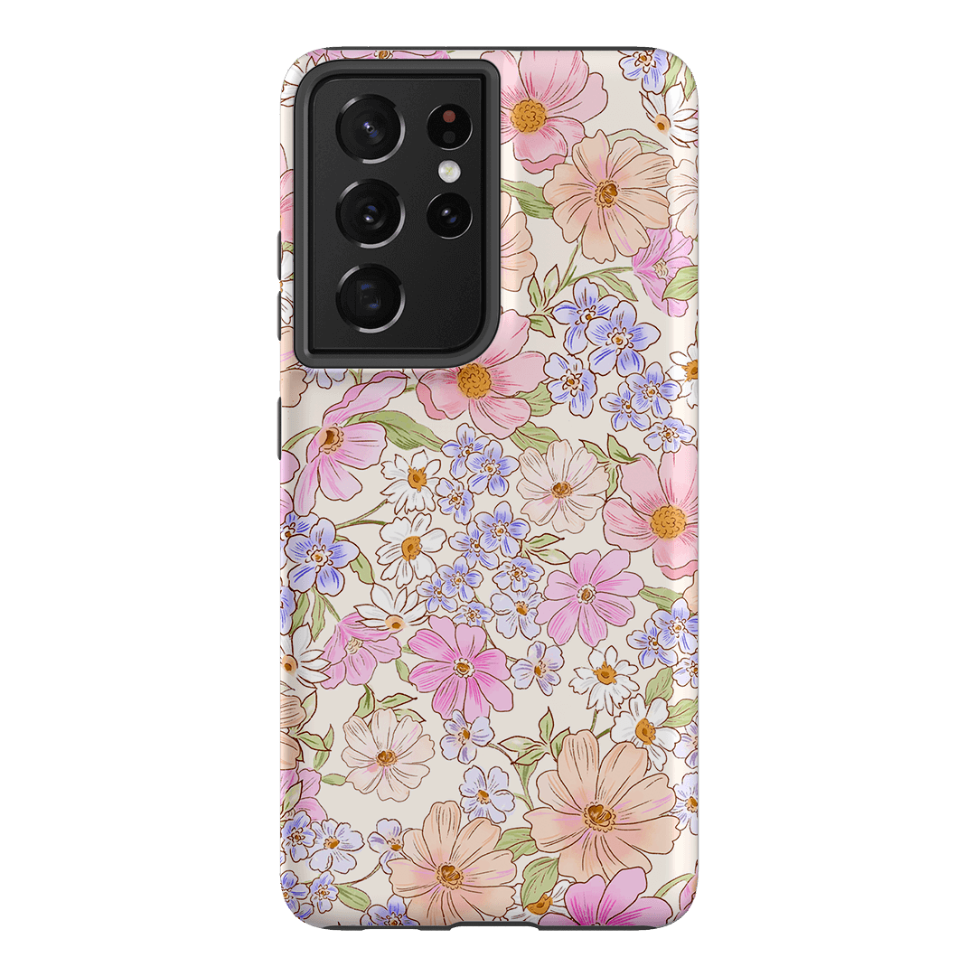 Lillia Flower Printed Phone Cases Samsung Galaxy S21 Ultra / Armoured by Oak Meadow - The Dairy