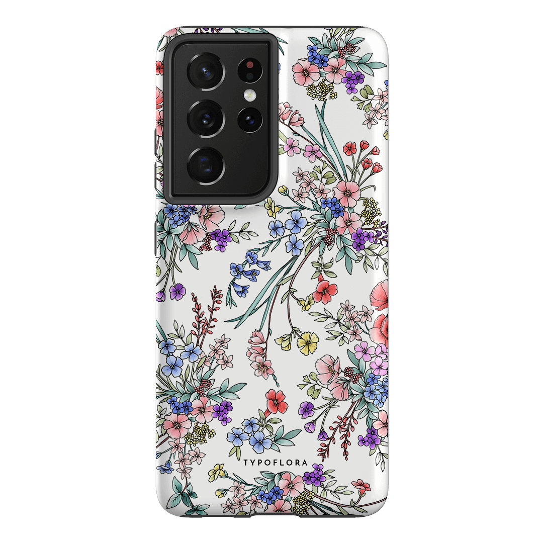 Meadow Printed Phone Cases Samsung Galaxy S21 Ultra / Armoured by Typoflora - The Dairy