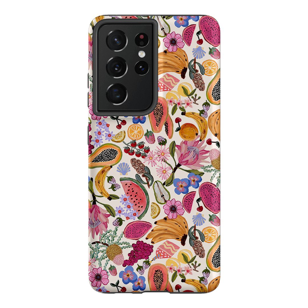 Summer Loving Printed Phone Cases Samsung Galaxy S21 Ultra / Armoured by Amy Gibbs - The Dairy