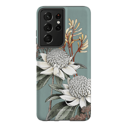 Waratah Printed Phone Cases Samsung Galaxy S21 Ultra / Armoured by Typoflora - The Dairy