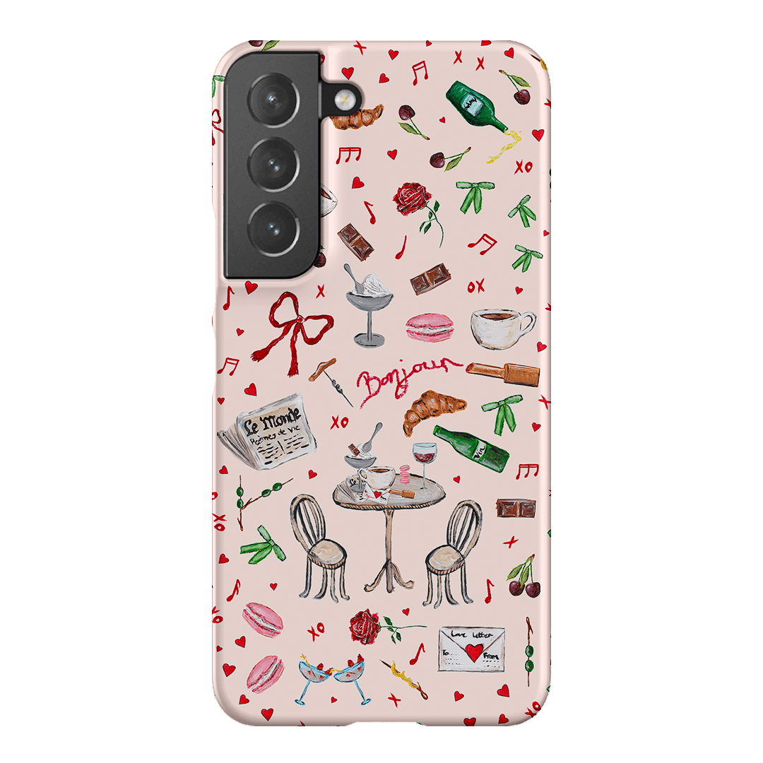 Bonjour Printed Phone Cases Samsung Galaxy S22 / Snap by BG. Studio - The Dairy