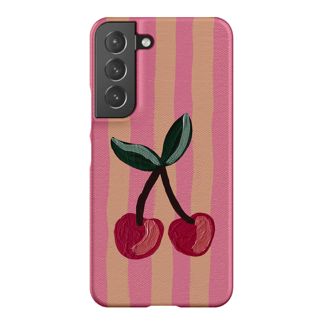 Cherry On Top Printed Phone Cases Samsung Galaxy S22 / Snap by Amy Gibbs - The Dairy