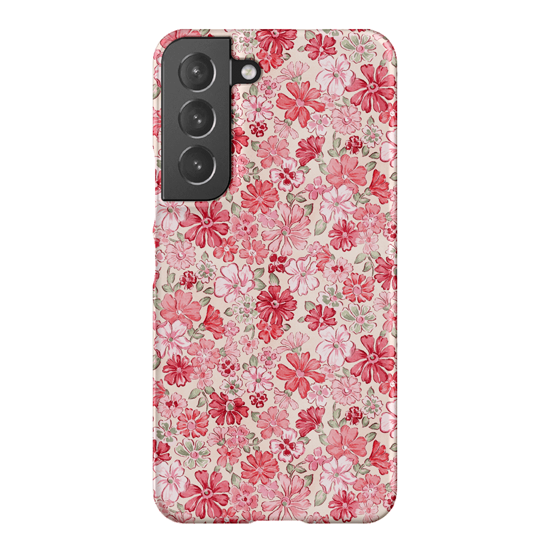 Strawberry Kiss Printed Phone Cases Samsung Galaxy S22 / Snap by Oak Meadow - The Dairy