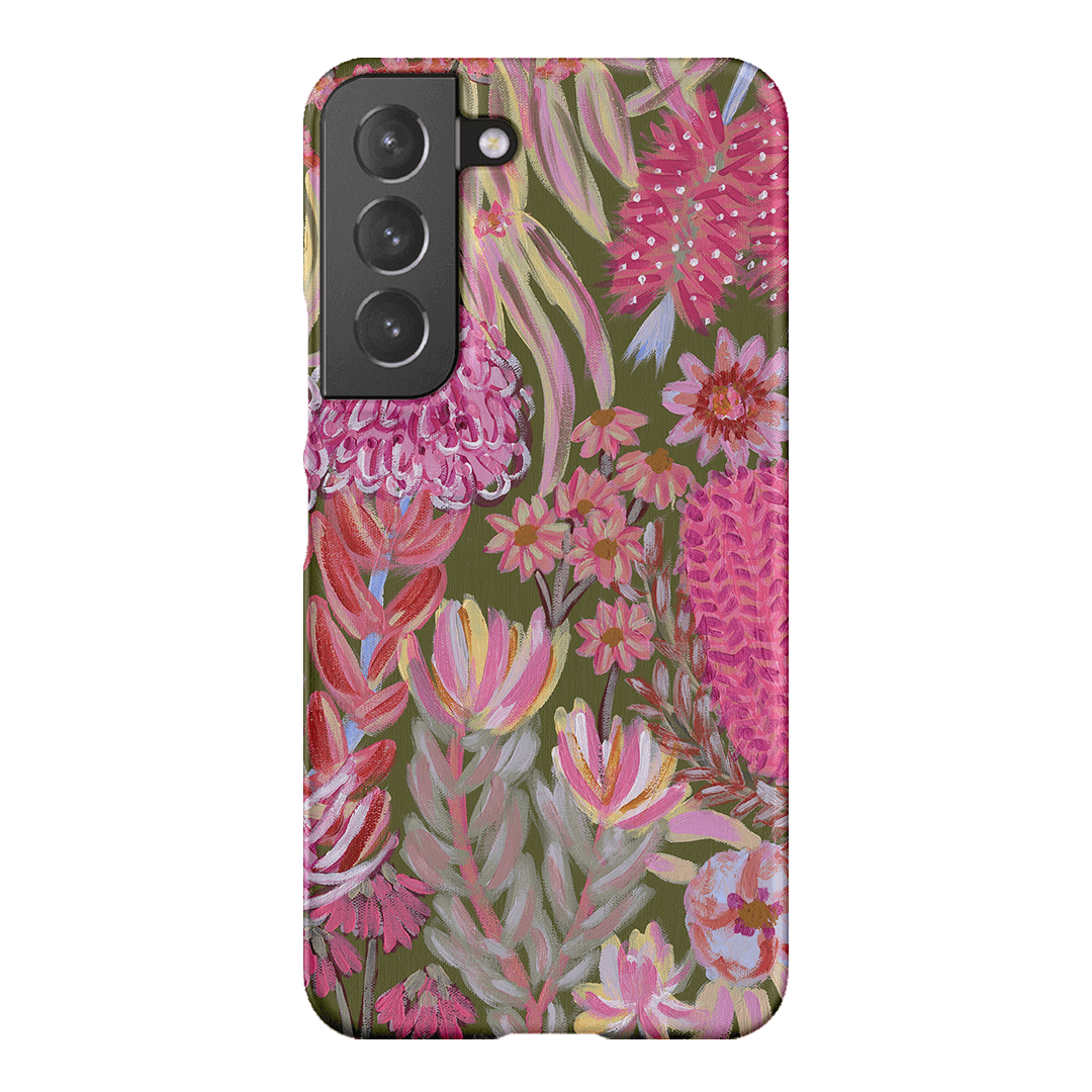 Floral Island Printed Phone Cases Samsung Galaxy S22 / Snap by Amy Gibbs - The Dairy
