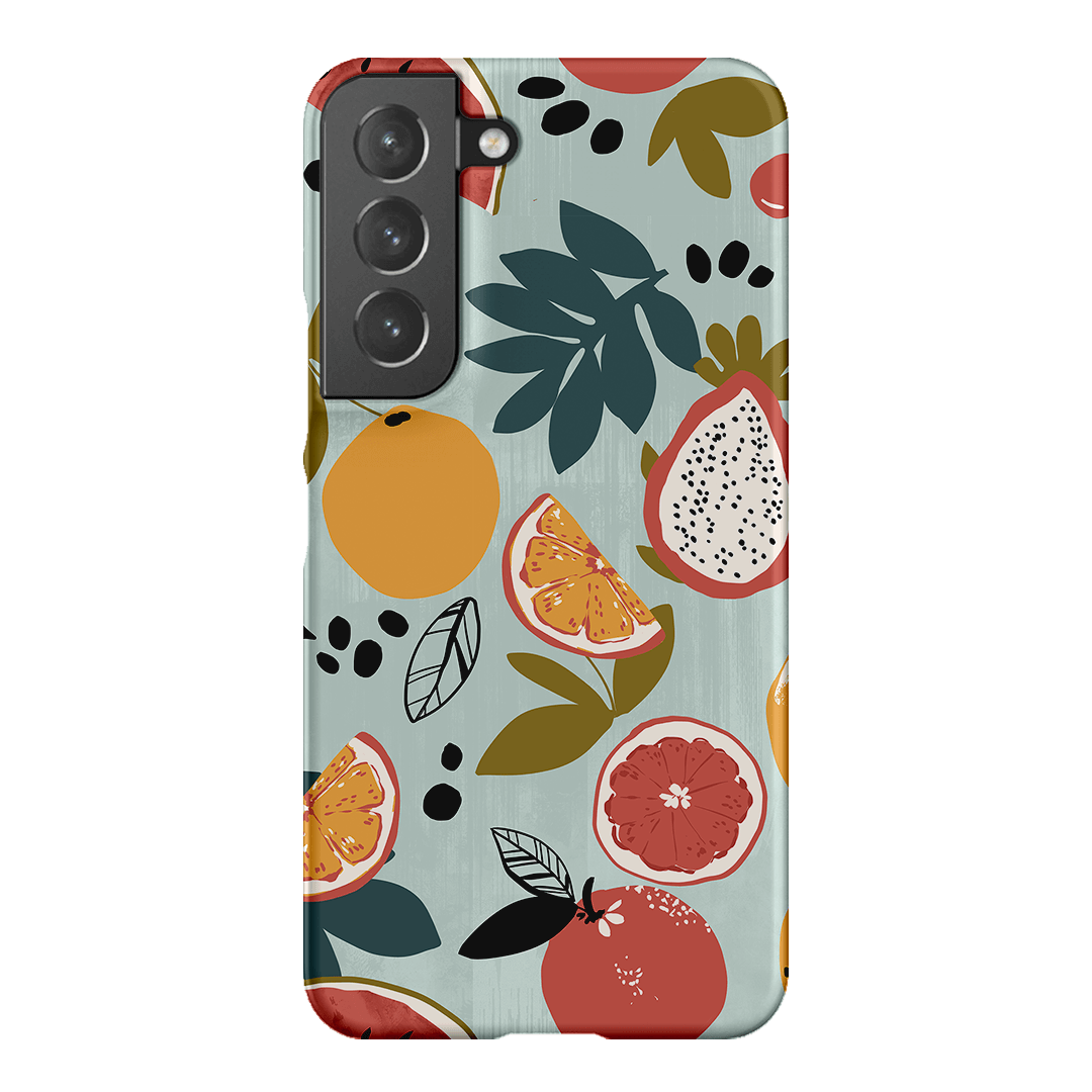 Fruit Market Printed Phone Cases Samsung Galaxy S22 / Snap by Charlie Taylor - The Dairy