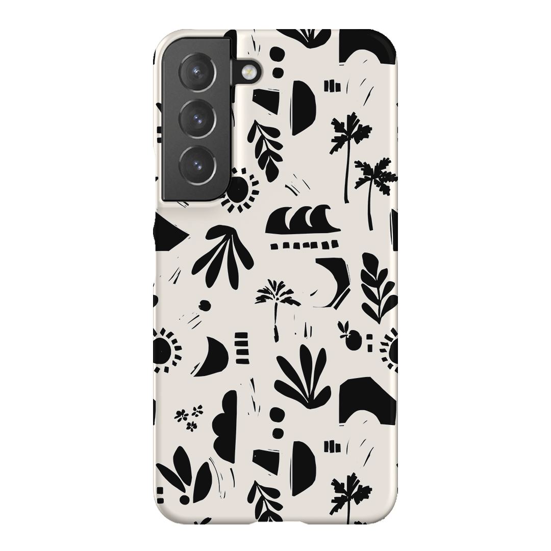 Inky Beach Printed Phone Cases Samsung Galaxy S22 / Snap by Charlie Taylor - The Dairy