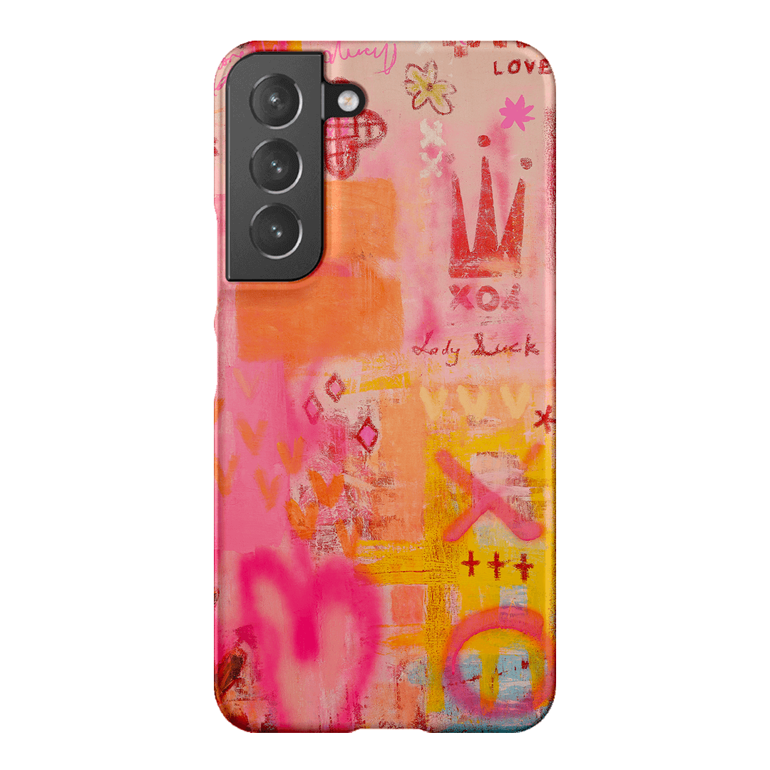 Lady Luck Printed Phone Cases Samsung Galaxy S22 / Snap by Jackie Green - The Dairy