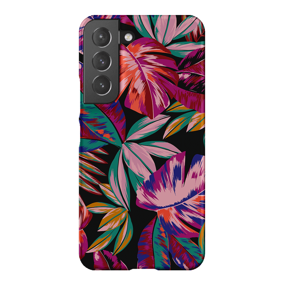 Midnight Palm Printed Phone Cases Samsung Galaxy S22 / Snap by Charlie Taylor - The Dairy