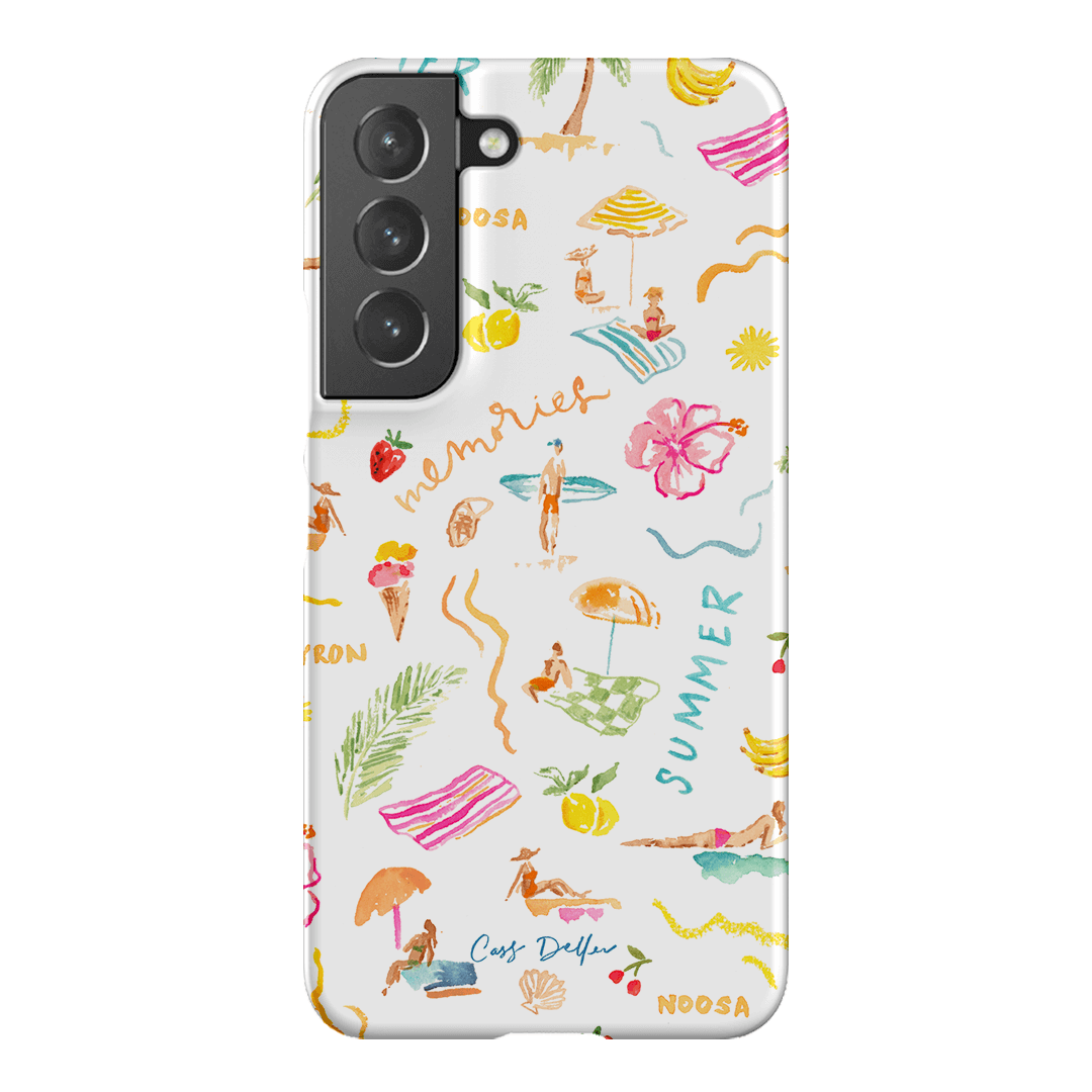 Summer Memories Printed Phone Cases Samsung Galaxy S22 / Snap by Cass Deller - The Dairy