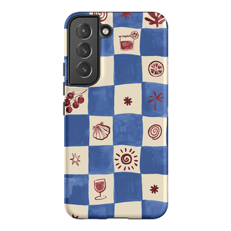 Afternoon Mezze Cornflower Printed Phone Cases Samsung Galaxy S22 / Armoured by Charlie Taylor - The Dairy