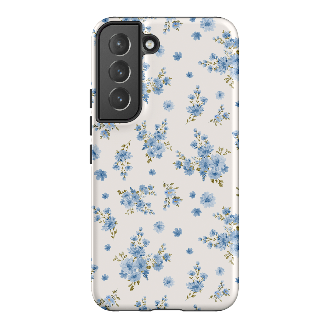 Blue Meadow Printed Phone Cases Samsung Galaxy S22 / Armoured by Kasiags Art - The Dairy