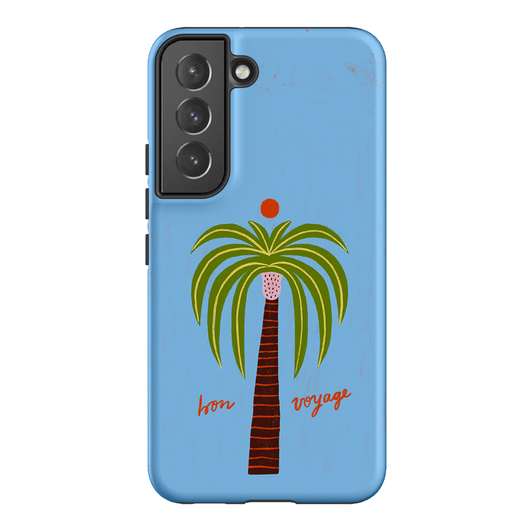 Bon Voyage Blue Printed Phone Cases Samsung Galaxy S22 / Armoured by Marie Fauritte - The Dairy
