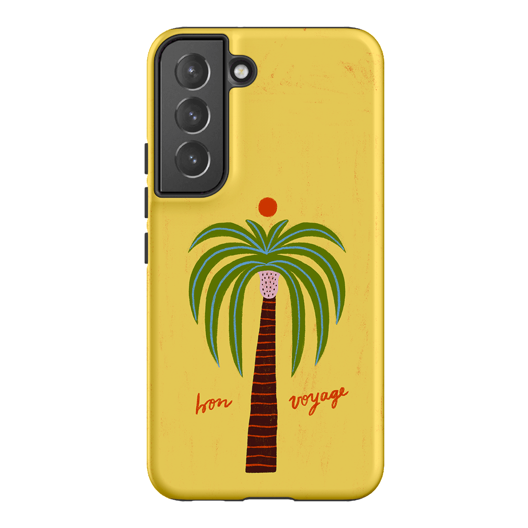 Bon Voyage Yellow Printed Phone Cases Samsung Galaxy S22 / Armoured by Marie Fauritte - The Dairy