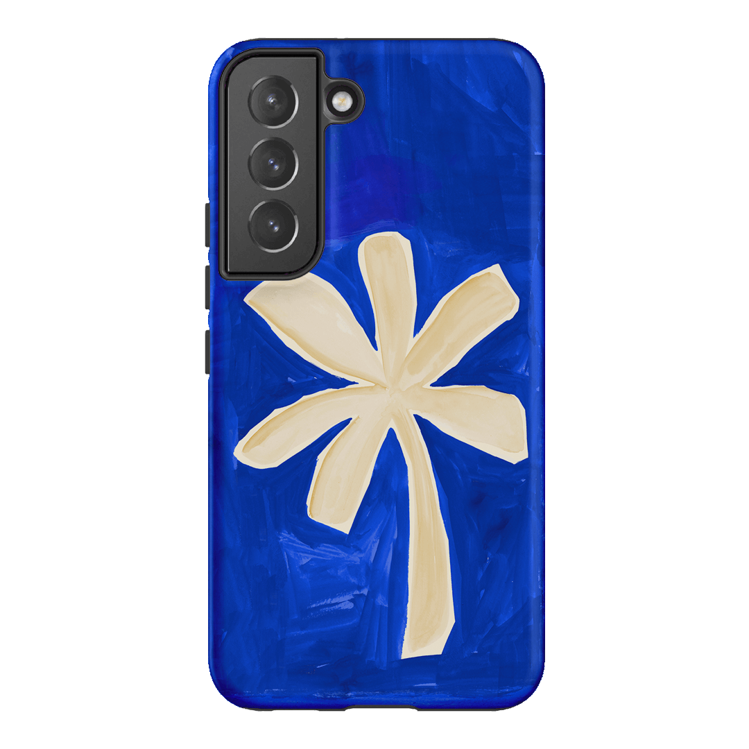Bleu Palm Printed Phone Cases Samsung Galaxy S22 / Armoured by Charlie Taylor - The Dairy