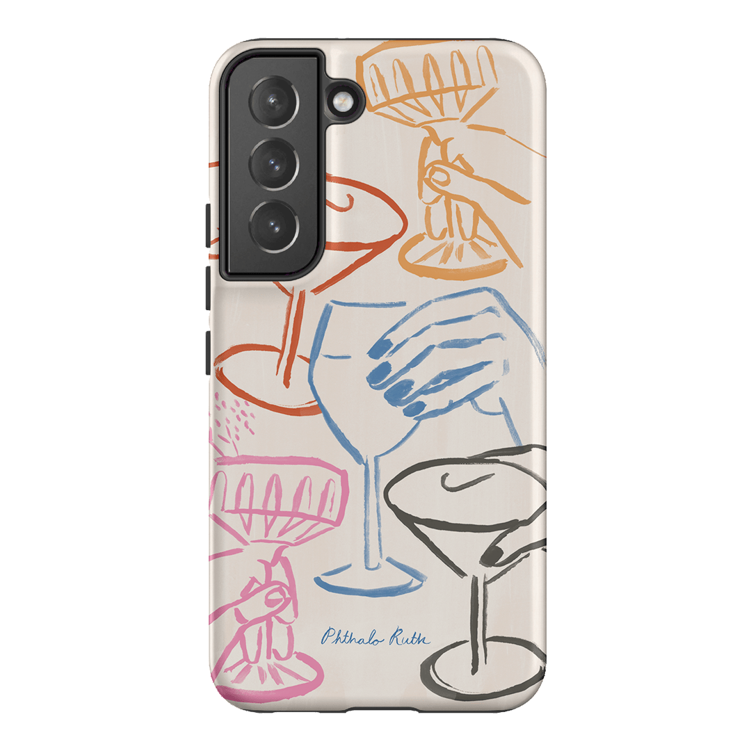 Cheers Multi Printed Phone Cases Samsung Galaxy S22 / Armoured by Phthalo Ruth - The Dairy