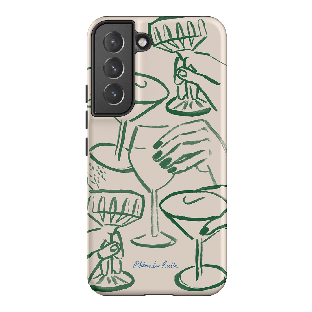 Cheers Printed Phone Cases Samsung Galaxy S22 / Armoured by Phthalo Ruth - The Dairy