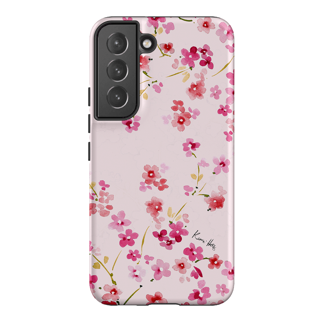 Cherry Blossom Printed Phone Cases Samsung Galaxy S22 / Armoured by Kerrie Hess - The Dairy