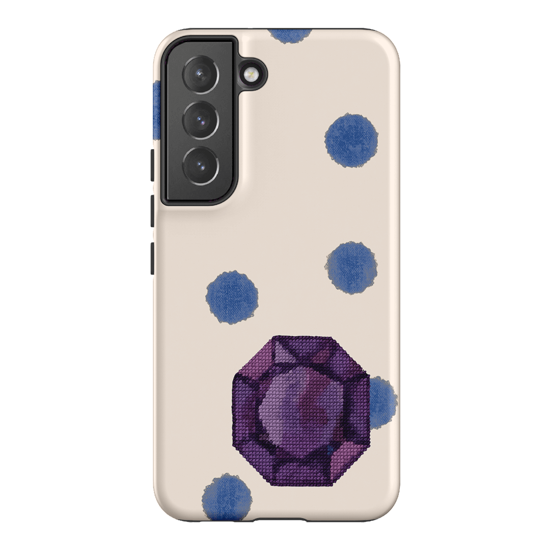 February Amethyst Printed Phone Cases Samsung Galaxy S22 / Armoured by Joiana - The Dairy