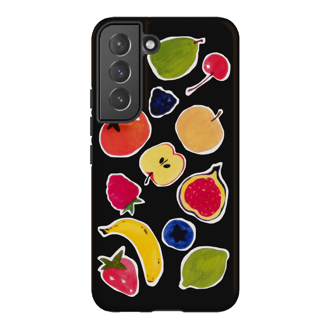 Fruit Stickers Printed Phone Cases Samsung Galaxy S22 / Armoured by Studio Bon - The Dairy