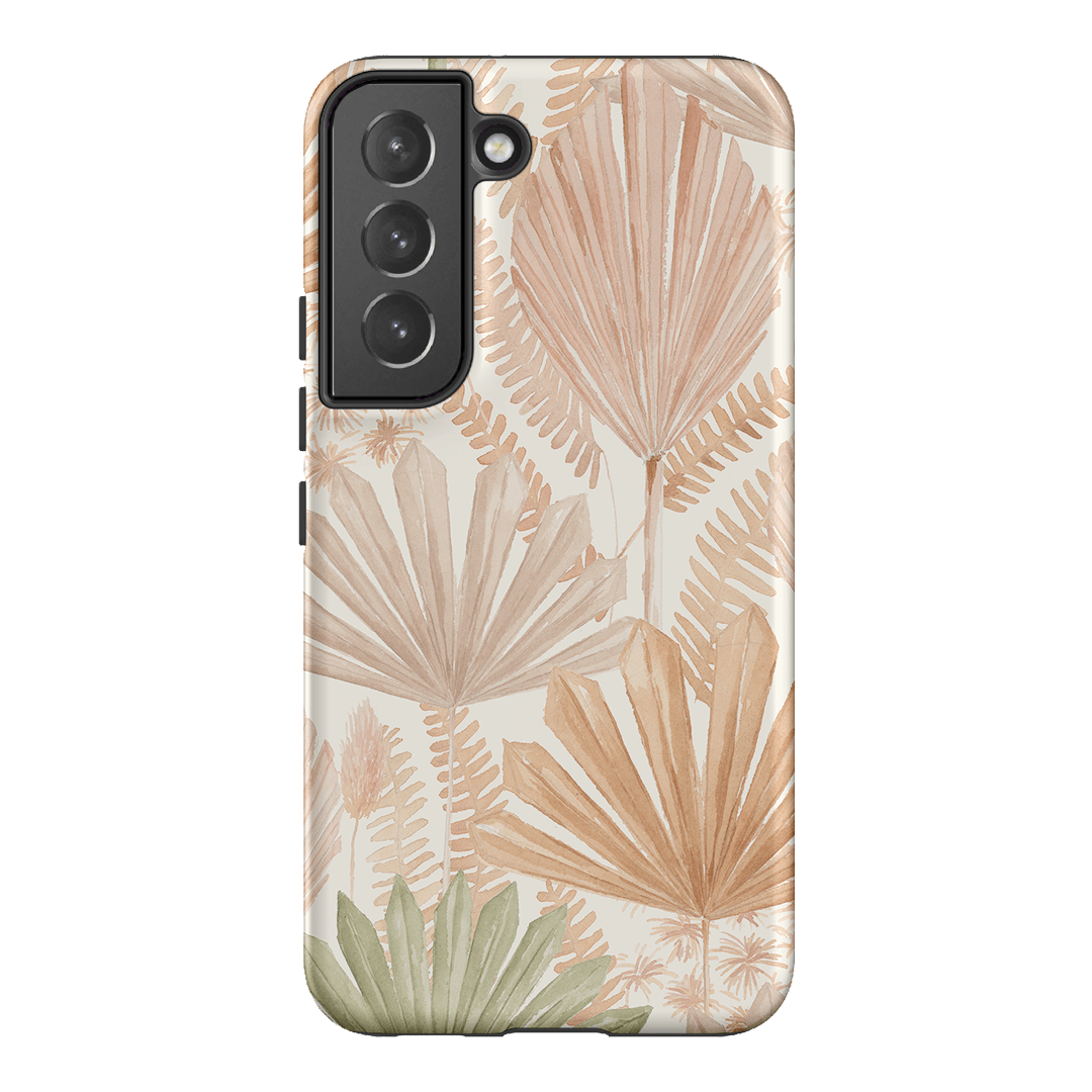 Golden Palm Printed Phone Cases Samsung Galaxy S22 / Armoured by Cass Deller - The Dairy