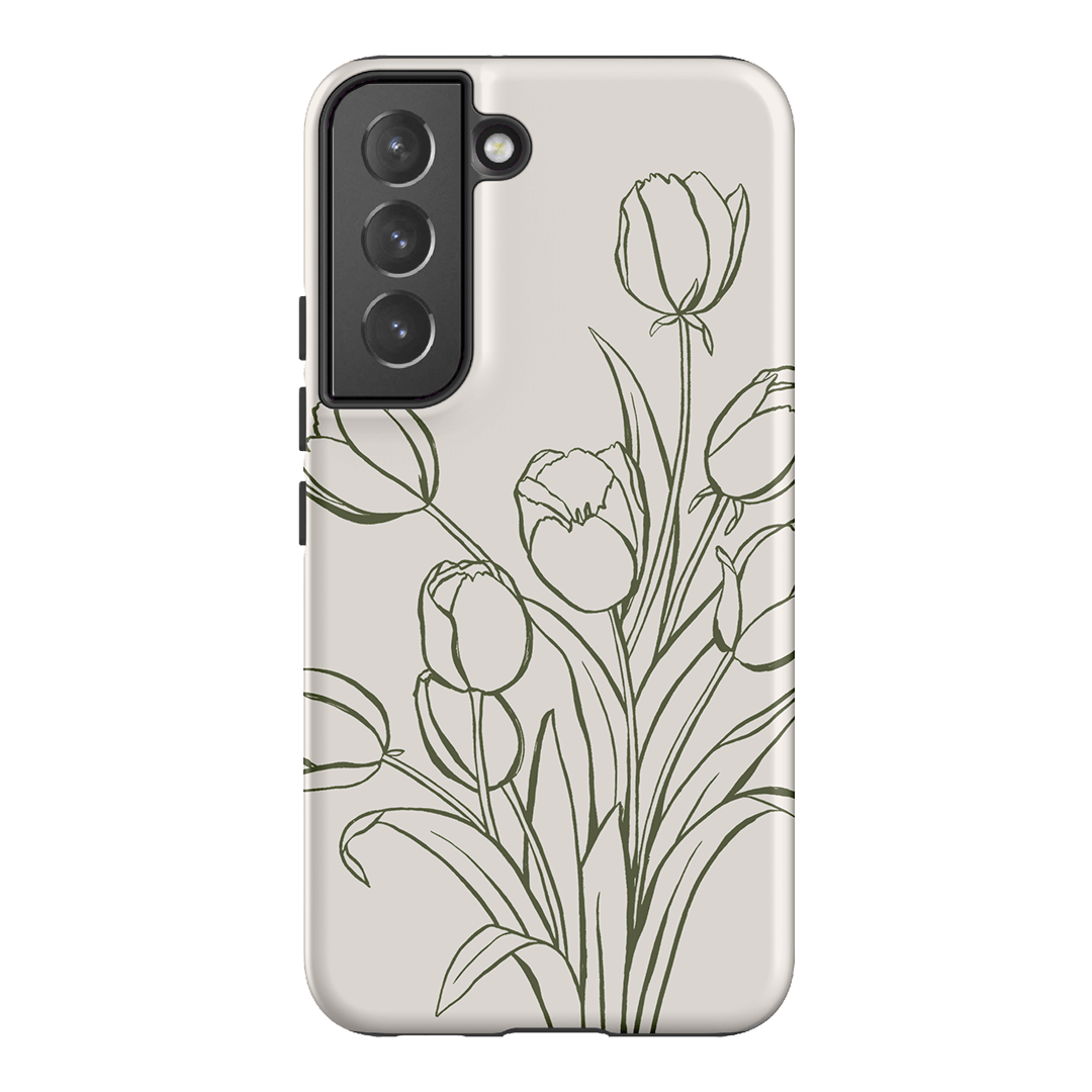 Inked Tulips Printed Phone Cases Samsung Galaxy S22 / Armoured by Typoflora - The Dairy