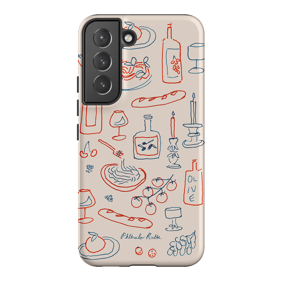 Italian Fare Printed Phone Cases Samsung Galaxy S22 / Armoured by Phthalo Ruth - The Dairy