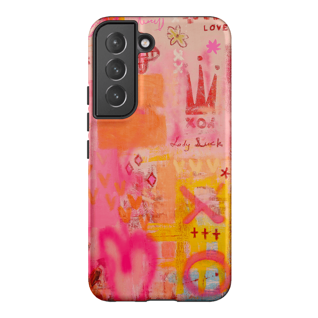 Lady Luck Printed Phone Cases Samsung Galaxy S22 / Armoured by Jackie Green - The Dairy