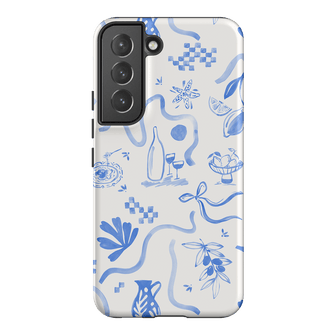 Mediterranean Wave Printed Phone Cases Samsung Galaxy S22 / Armoured by Charlie Taylor - The Dairy