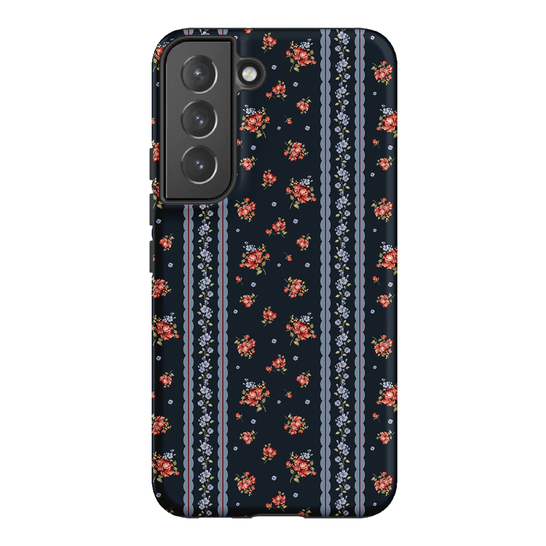 Midnight Stripe Printed Phone Cases Samsung Galaxy S22 / Armoured by Kasiags Art - The Dairy